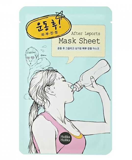 Holika Holika Zklidňující plátýnková maska After Working out (After Mask Sheet) 16 ml