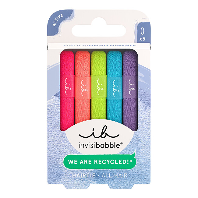 Hair Tie Neon Glow 5 pcs.