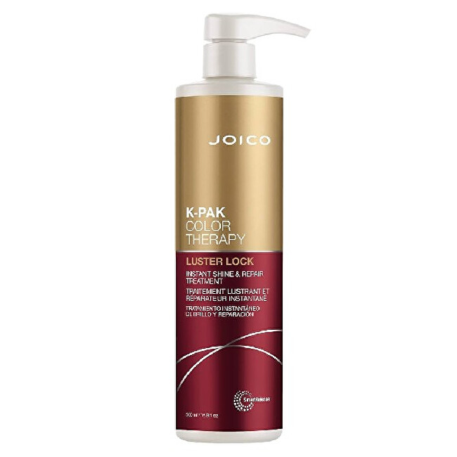 Rekonstrukční maska pro barvené poškozené vlasy K-Pak Color Therapy Luster Lock (Instant Shine & Repair Treatment) 500 ml