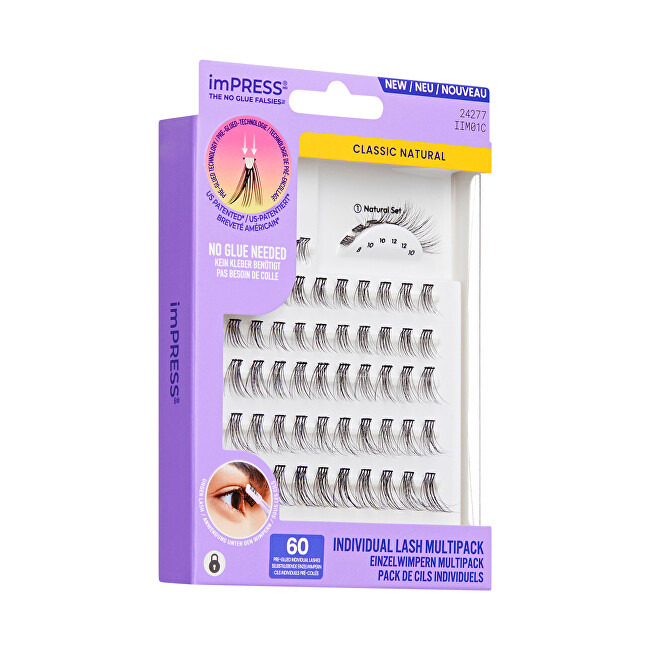 KISS Trsové řasy imPRESS Individual Lash Multipacks 01