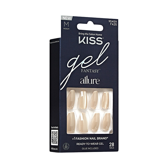 Gelové nehty Gel Fantasy Allure (MoonBeam) 28 ks