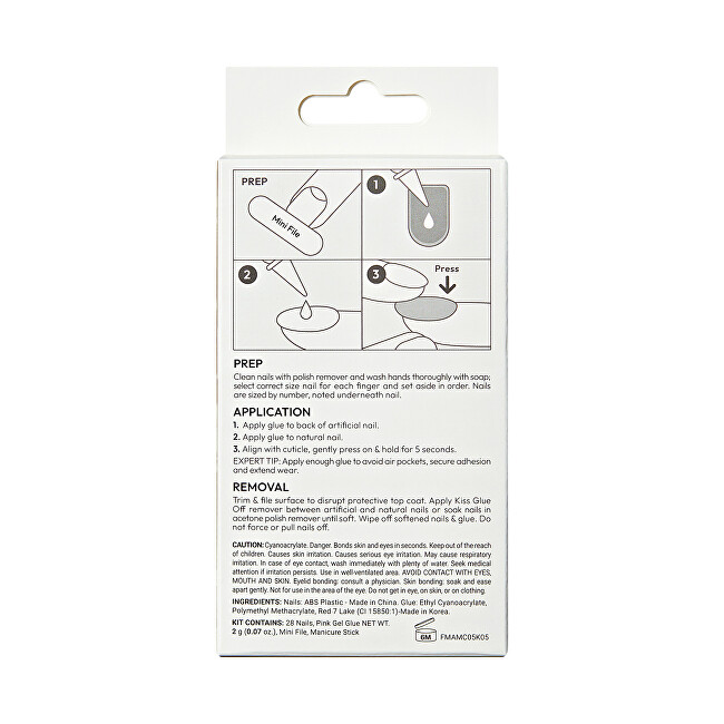 Gelové nehty Gel Fantasy Magnetic (Chameleon) 28 ks