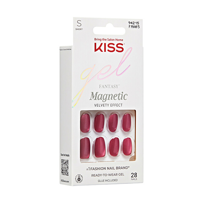 Gelové nehty Gel Fantasy Magnetic (Set Us Free) 28 ks