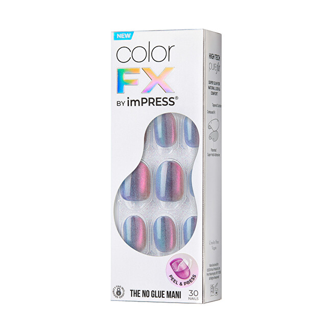 Samolepící nehty imPRESS Color FX (Fly Up) 30 ks
