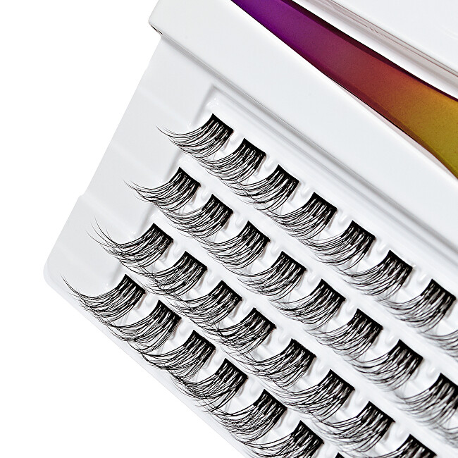 KISS Trsové řasy imPRESS Press on Falsies Kit 01