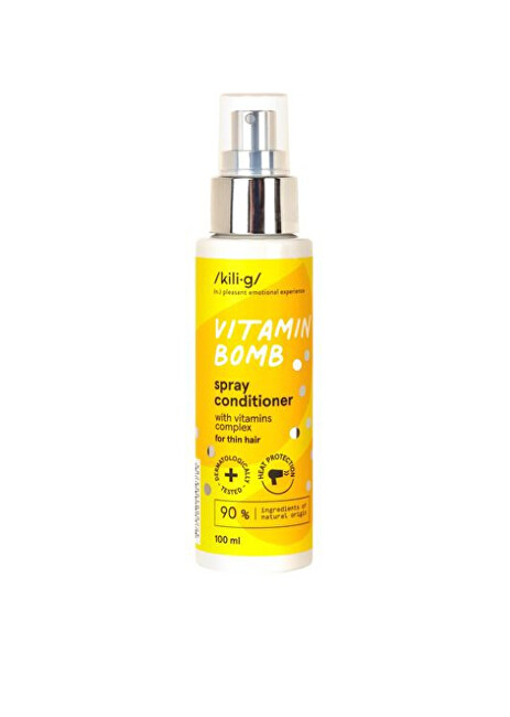 Kilig Posilující kondicionér ve spreji pro jemné vlasy Vitamin Bomb (Spray Conditioner) 100 ml