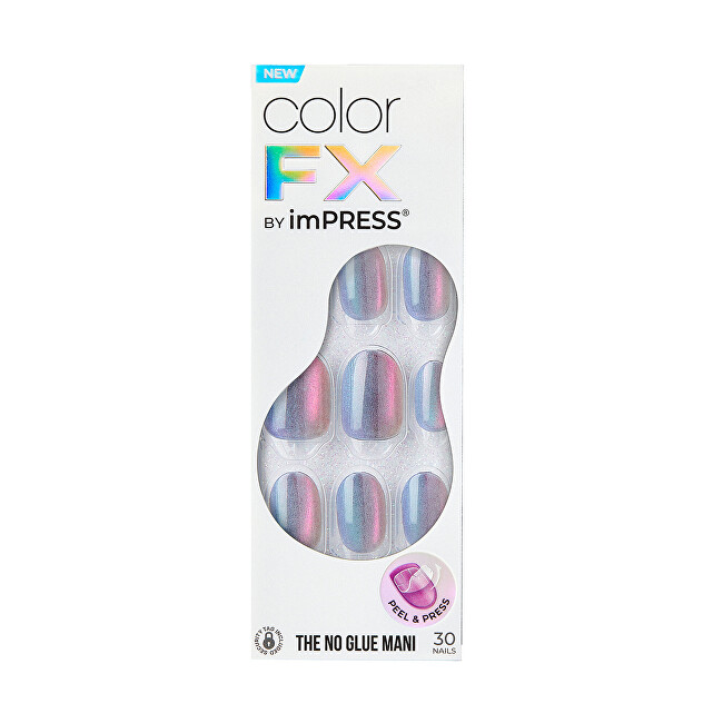 Samolepící nehty imPRESS Color FX (Fly Up) 30 ks