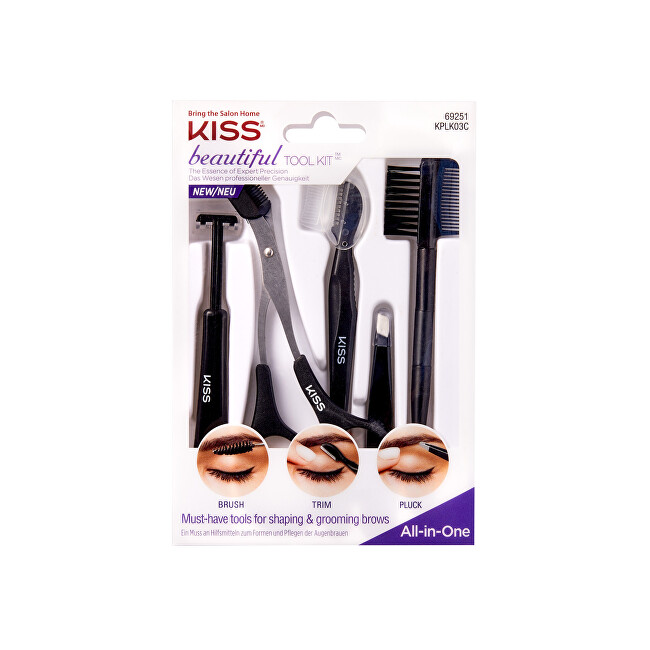 KISS Sada na úpravu obočí Beautiful Tool Kit Brows