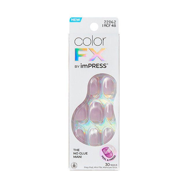 Self-adhesive nails imPRESS Color FX - Diamond Drip 30 pcs