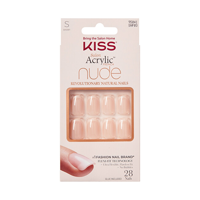 Salon Acrylic artificial nails - Chic Beats 28 pcs