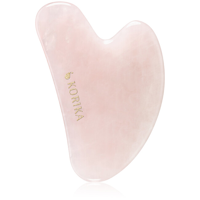 Gua Sha masážní kámen z růženínu (Gua Sha Stone)