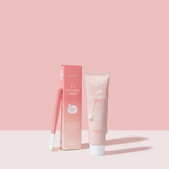 Kocostar Slupovací pleťová maska T1 Collagen Cream 55 g