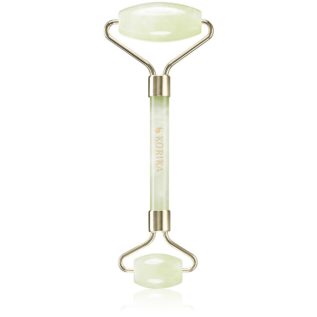Masážní váleček na obličej ze zeleného jadeitu (Face Roller)