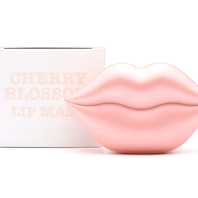 Kocostar Hydrogelová maska na rty Cherry Blossom Lip Mask 20 ks