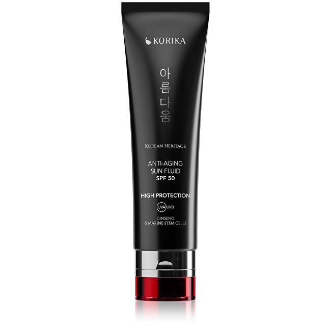 KORIKA Ochranný fluid proti stárnutí SPF 50 Korean Heritage Sun Fluid 50 ml