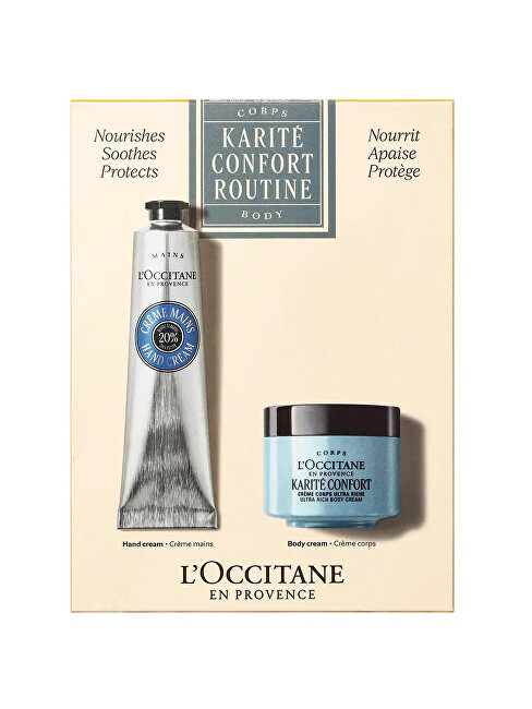 L'Occitane en Provence Dárková sada Karité Confort Routine Set