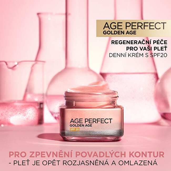 L'Oréal Paris  Denní krém SPF 20 Age Perfect Golged Age Rosy Re-Fortifying 50 ml