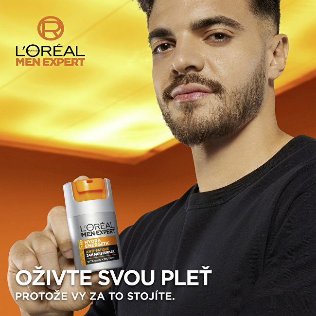 Hydratační krém proti známkám únavy pro muže Hydra Energetic 50 ml