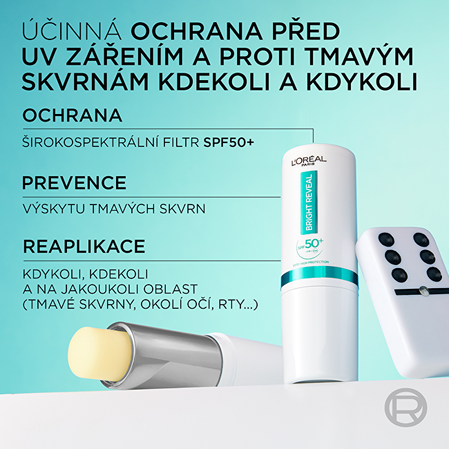 Ochranná tyčinka SPF 50+ Bright Reveal (Daily UV Stick) 9 ml