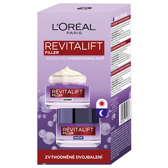 Dárková sada pleťových krémů Revitalift Filler