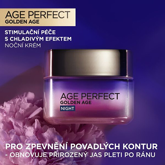 L'Oréal Paris  Noční krém Age Perfect Golden Age Reactivating Cooling Night Cream 50 ml