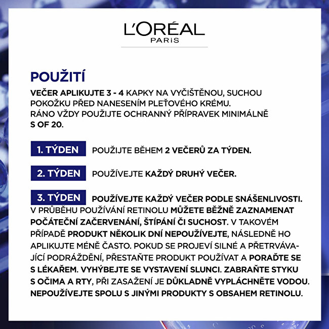 Noční sérum s retinolem Revitalift Laser X3 (Night Serum) 30 ml