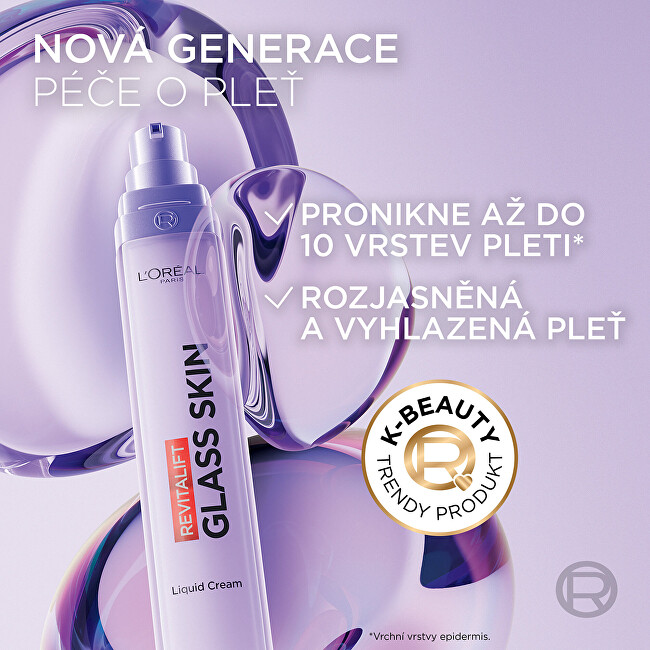 Pleťový krém na vodní bázi Glass Skin Liquid Cream 50 ml