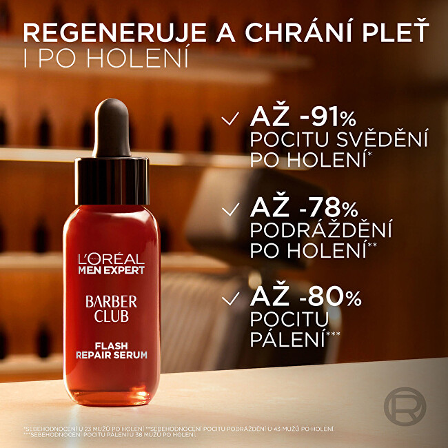 Sérum na bleskovou regeneraci pleti Barber Club Serum 30 ml
