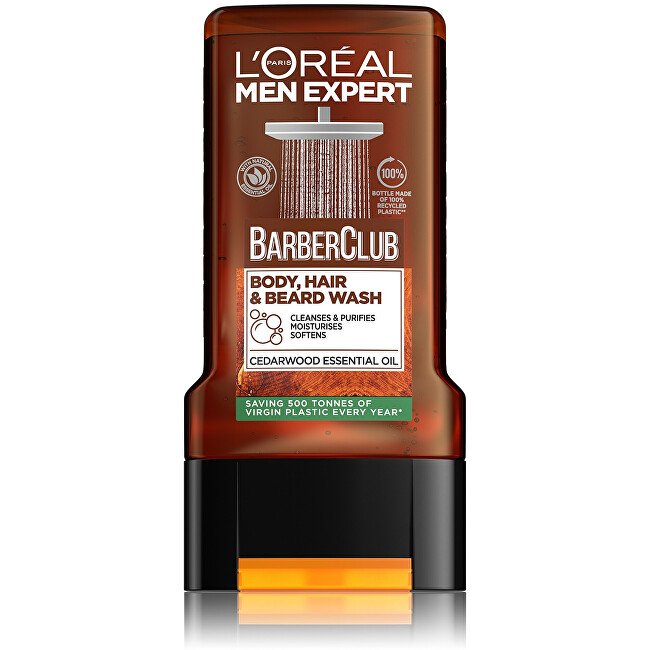 Men Expert Barber Club Body, Hair &amp; Beard Wash