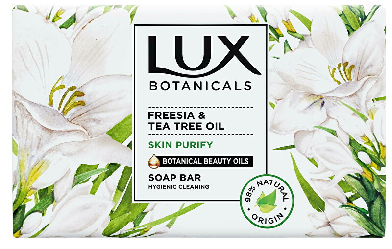 Lux Tuhé mýdlo Frézie & Tea Tree Oil (Soap Bar) 90 g
