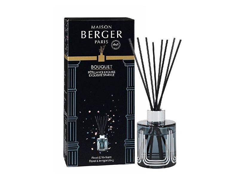 Maison Berger Paris Aroma difuzér Olymp šedý Intenzivní třpyt Exquisite sparkle 115 ml