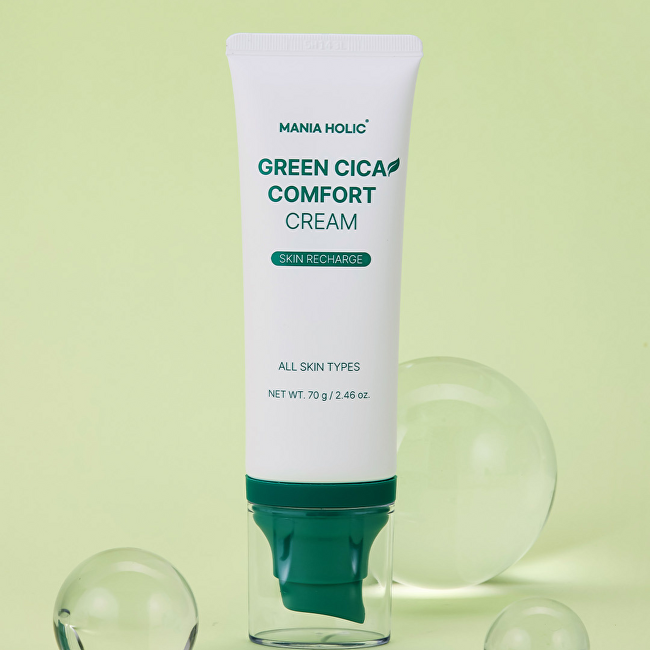 Mania Holic Zklidňující hydratační krém Green Cica Comfort Cream 70 g