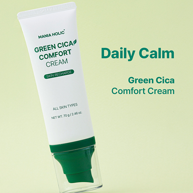 Mania Holic Zklidňující hydratační krém Green Cica Comfort Cream 70 g