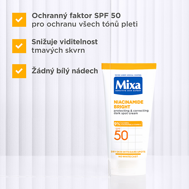 Ochranný a korekční krém proti tmavým skvrnám SPF 50 Niacinamide Bright (Protecting & Correcting Dark Spot Cream) 50 ml
