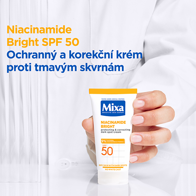 Ochranný a korekční krém proti tmavým skvrnám SPF 50 Niacinamide Bright (Protecting & Correcting Dark Spot Cream) 50 ml