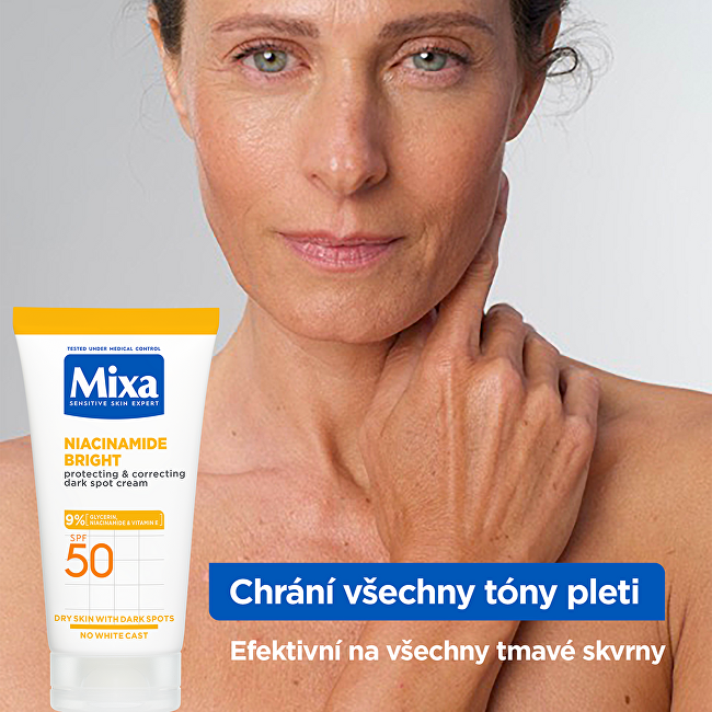 Ochranný a korekční krém proti tmavým skvrnám SPF 50 Niacinamide Bright (Protecting & Correcting Dark Spot Cream) 50 ml