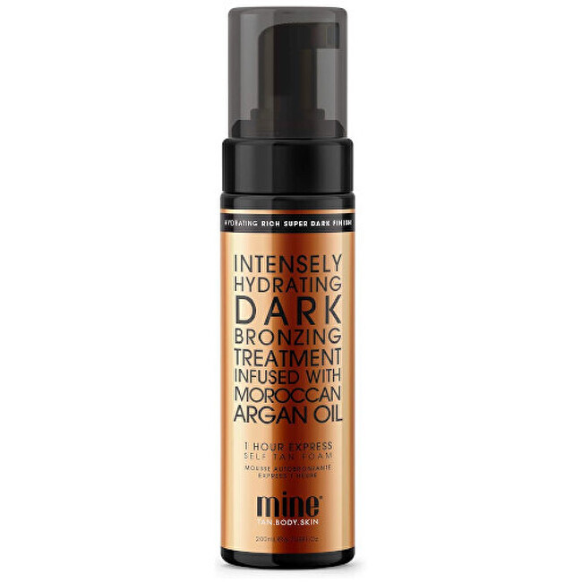 Minetan Samoopalovací pěna pro velmi tmavé opálení Moroccan (Self Tan Foam) 200 ml
