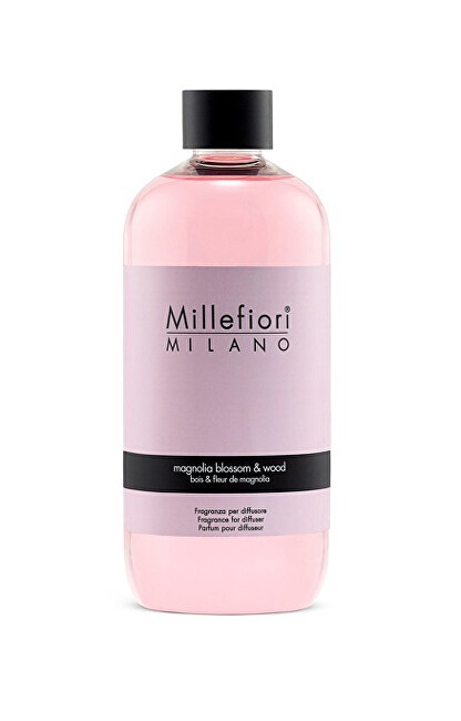Millefiori Milano Náhradní náplň do aroma difuzéru Natural Magnolia Blossom & Wood 500 ml