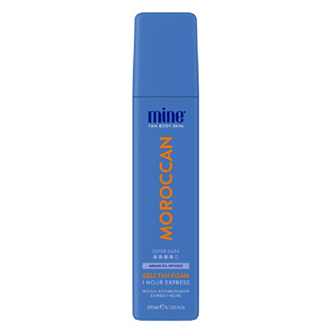 Minetan Samoopalovací pěna pro velmi tmavé opálení Moroccan (Self Tan Foam) 200 ml