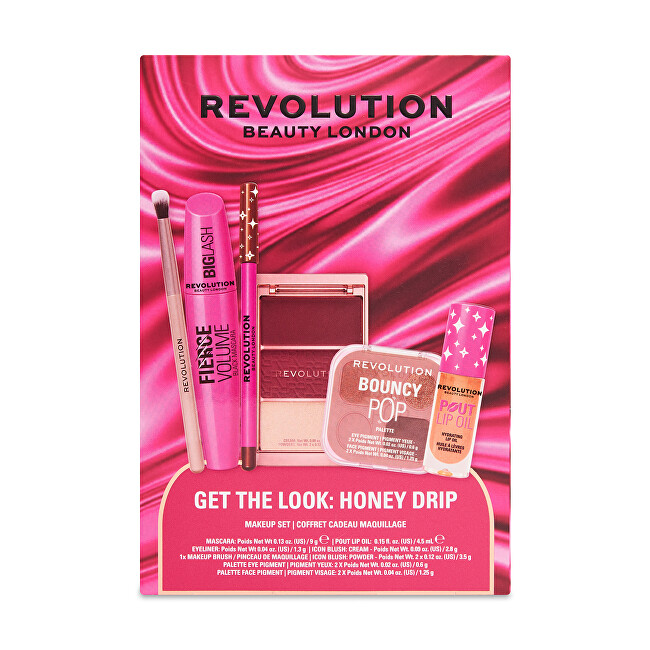 Revolution Dárková sada Get The Look: Honey Drip Edit