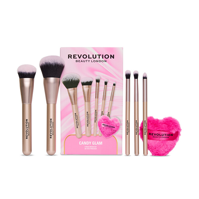 Revolution Dárková sada Candy Glam Brush Set