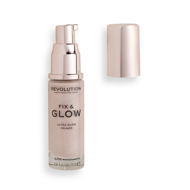 Revolution Podkladová báze pod make-up Fix & Glow (Ultra Glow Primer) 25 ml