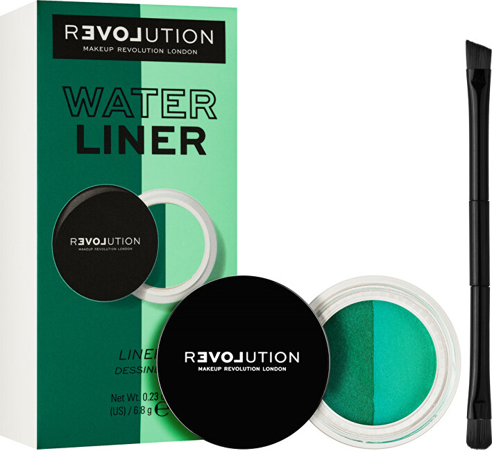 Revolution Vodou aktivované oční linky Relove Water Activated Intellect (Liner) 6,8 g