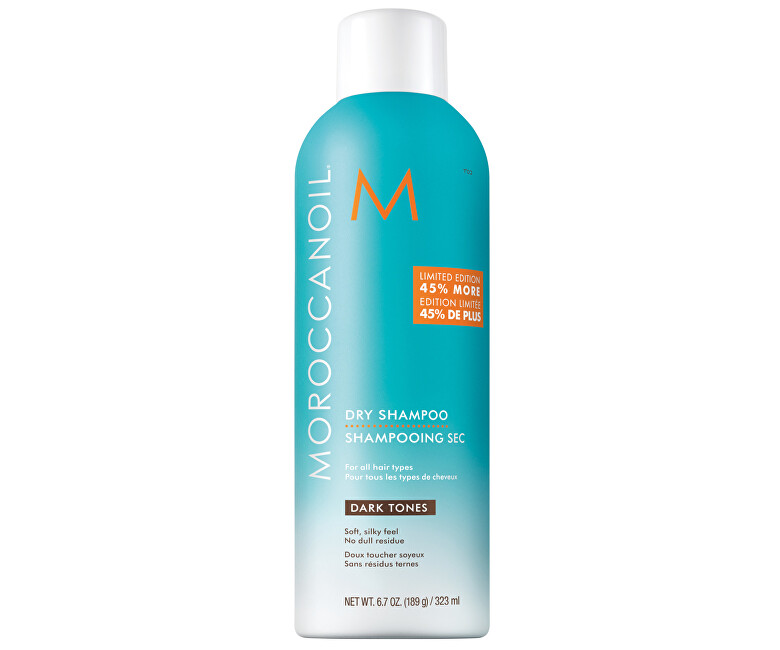 Moroccanoil Suchý šampon pro tmavé vlasy Dry Shampoo for Dark Tones 323 ml