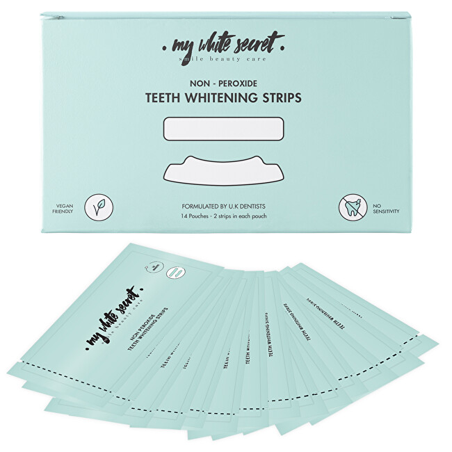 Bělicí pásky na zuby Whitening Strips 14 ks