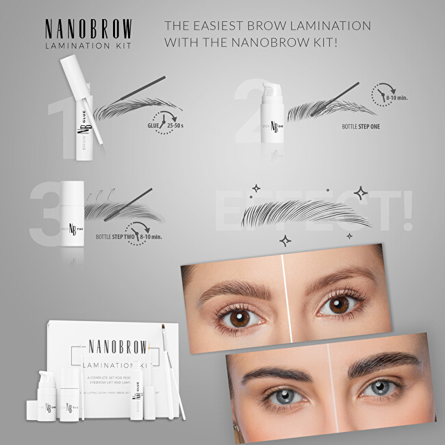 Nanobrow Dárková sada Lamination Kit