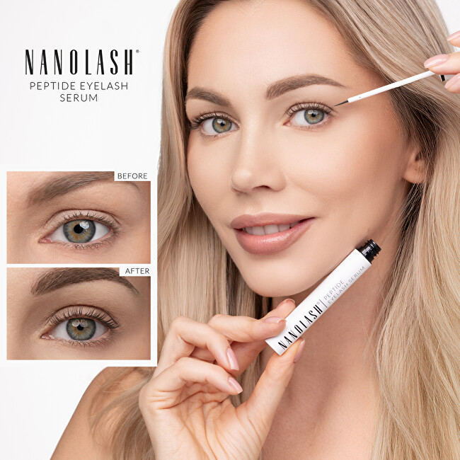 Nanolash Peptidové sérum na řasy Peptide Eyelash Serum 5 ml