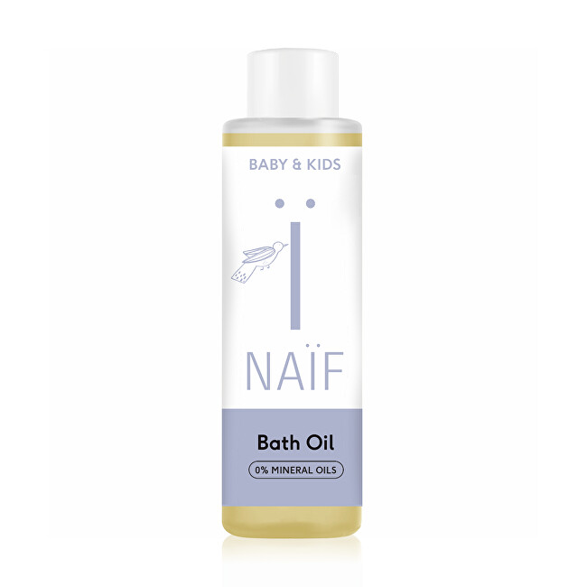 NAÏF Mléčný koupelový olej pro děti a miminka Bath Oil 100 ml