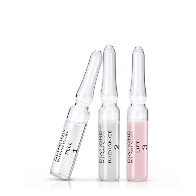Natura Bissé Vyživující ampule Diamond Instant (Glow Peel Radiance Lift Serum) 12 ampulí