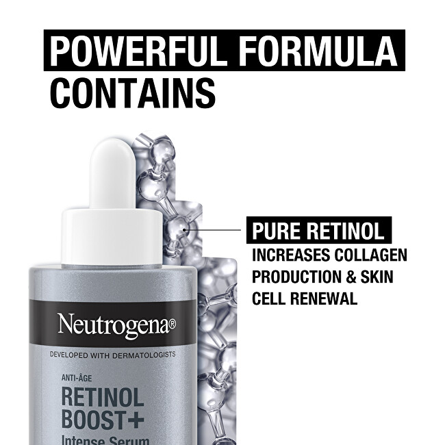Intenzivní noční sérum Retinol Boost+ (Intense Serum) 30 ml
